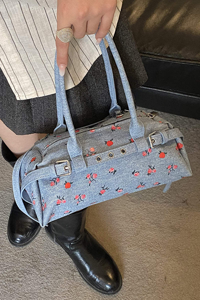 Floral Pattern Mini Handbag