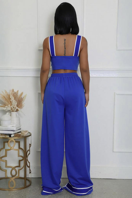 Strappy Cutout Pants Set