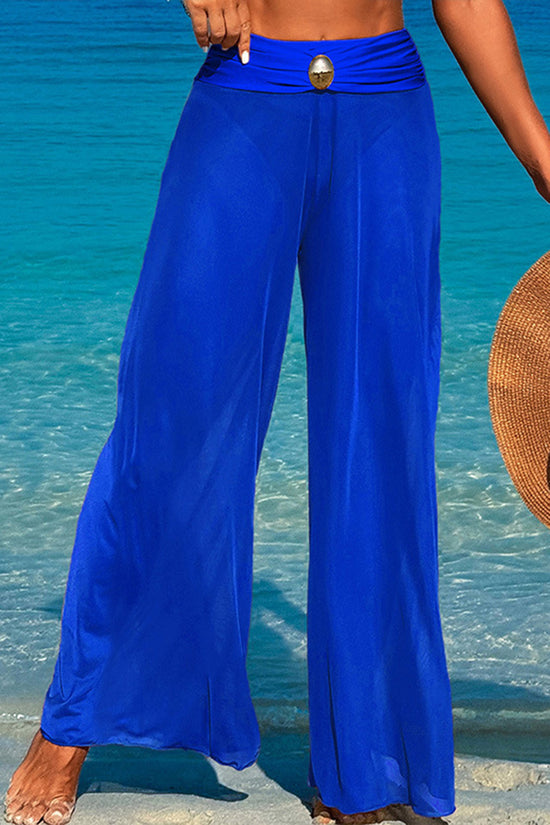Elegant Beach Cover-Up Pants