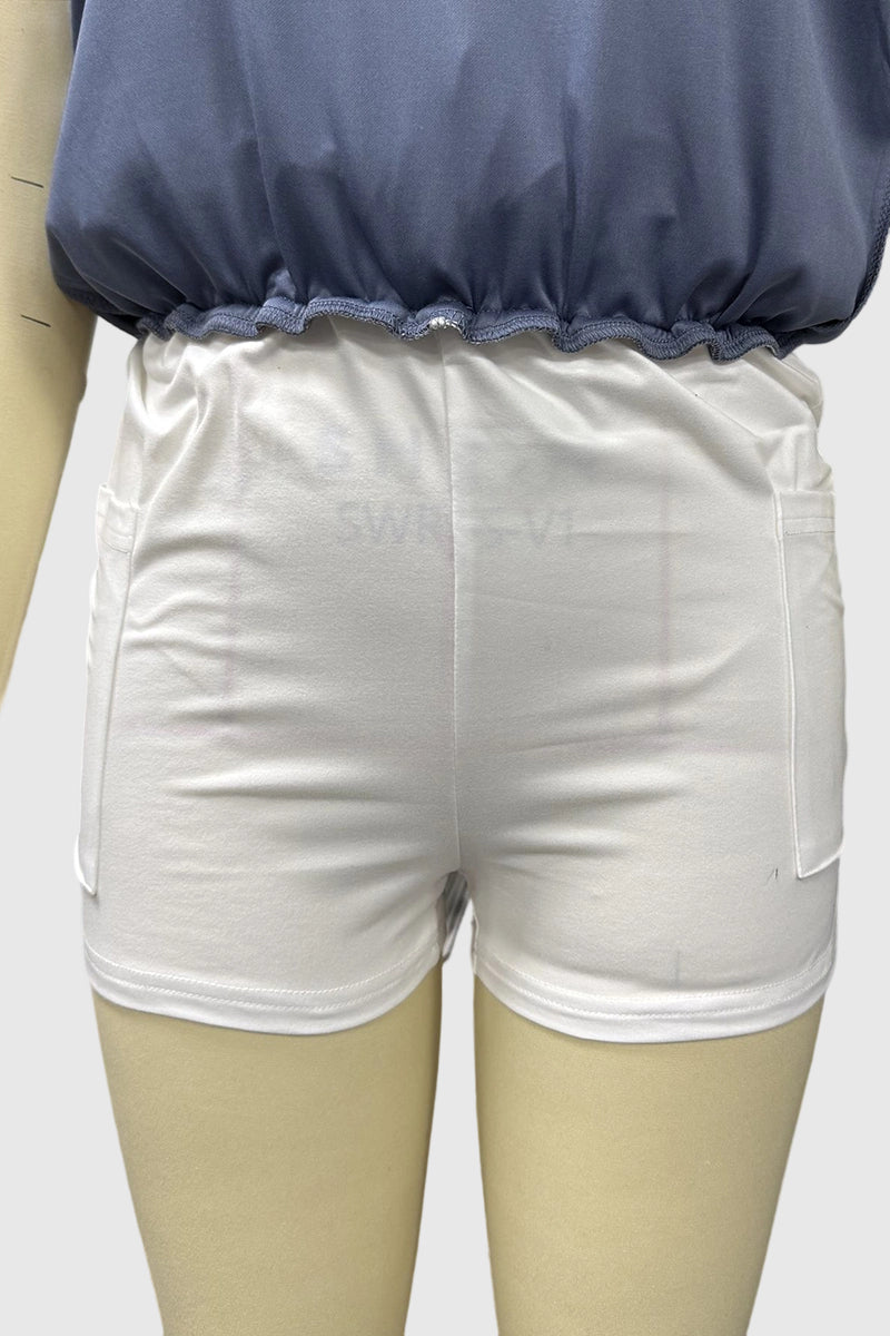 Sleeveless V-Neck Activewear Set