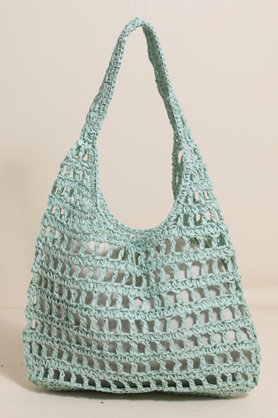 Chic Crochet Tote Bag