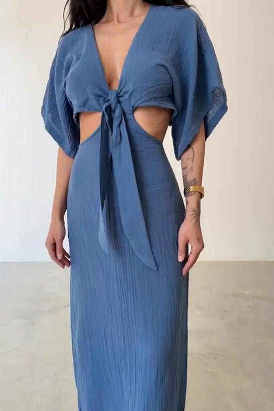 Chic Cut-Out Maxi Dress
