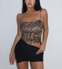 Leopard Print Cami Top