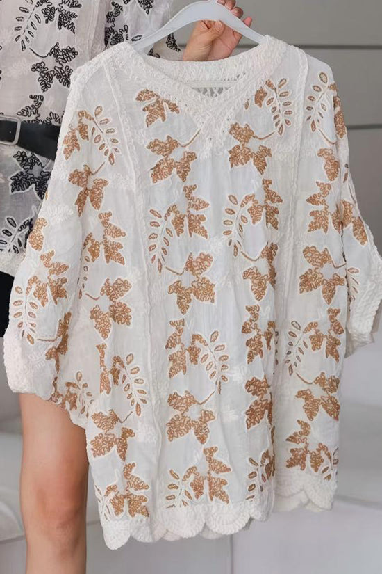 Floral Loose Fit Top