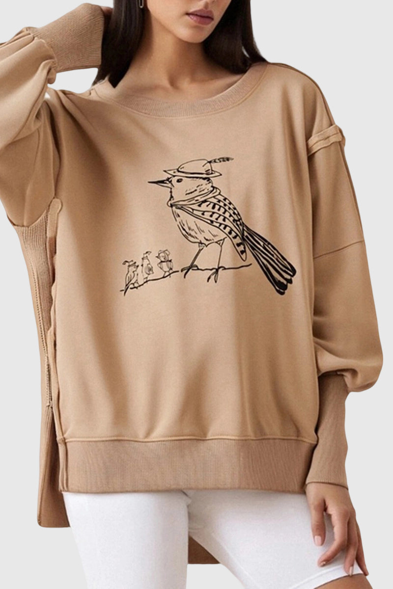 Graphic Cool Oversized Sweatshirt