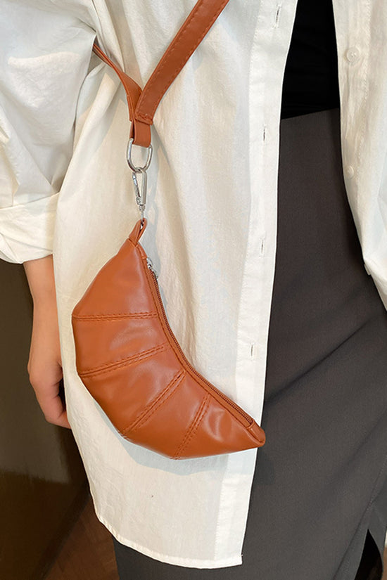 Sleek Curved Mini Belt Bag
