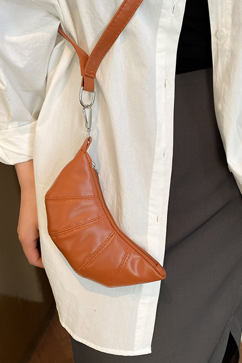 Sleek Curved Mini Belt Bag