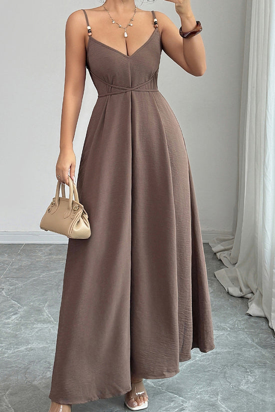 Elegant Maxi Sleeveless Casual Dress