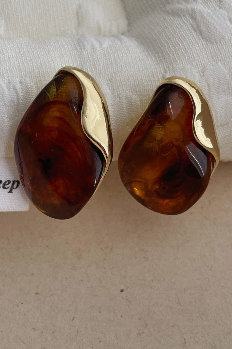 Sculpted Elegance Statement Earrings