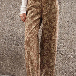 Paisley Straight Jeans