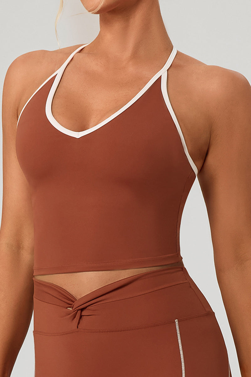 Halter Neck Sports Bra
