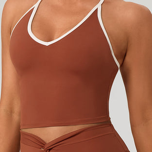 Halter Neck Sports Bra