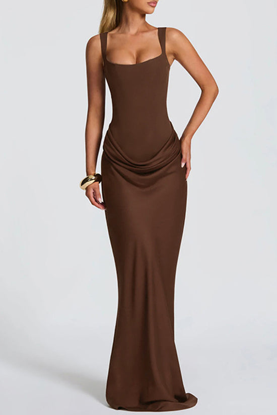 Elegant Sleeveless Maxi Dress