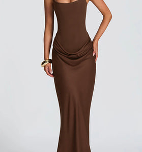 Elegant Sleeveless Maxi Dress
