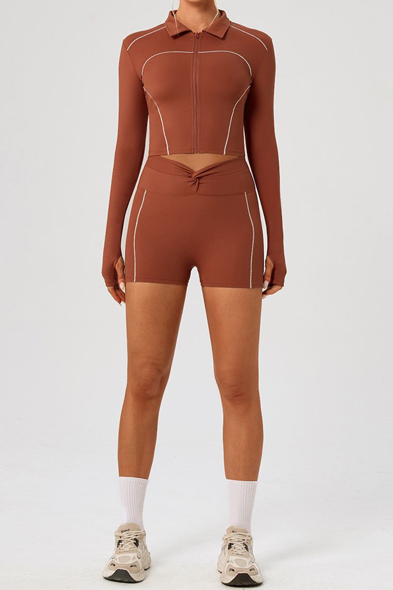 Seamless Performance Zip-Up Jacket