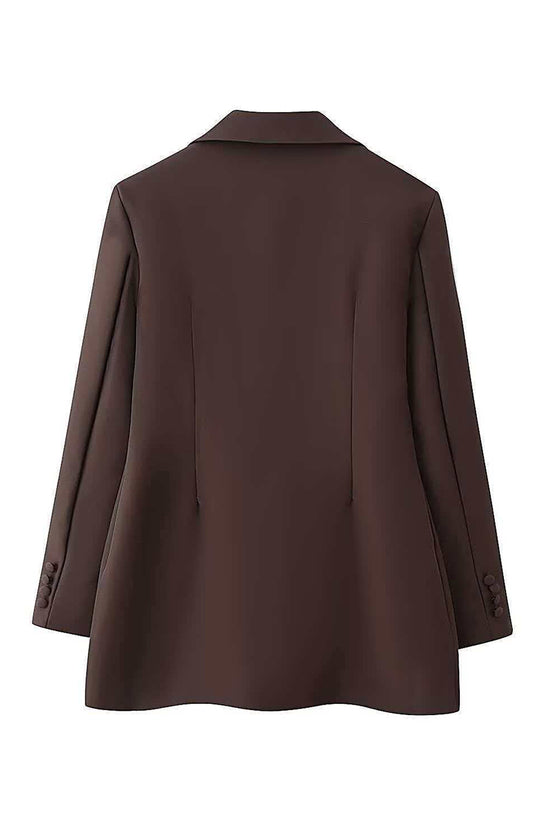 Double-Breasted Blazer Jacket