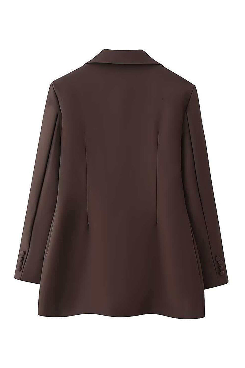 Double-Breasted Blazer Jacket