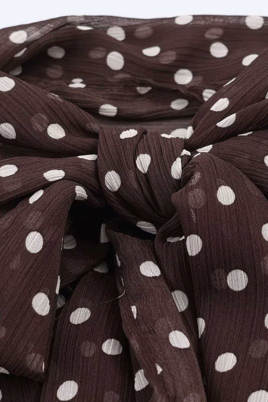 Polka Dot Long Sleeve Blouse