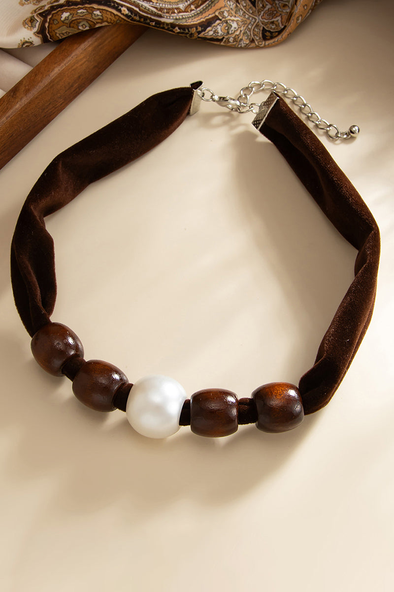 Elegant Beaded Choker Necklace