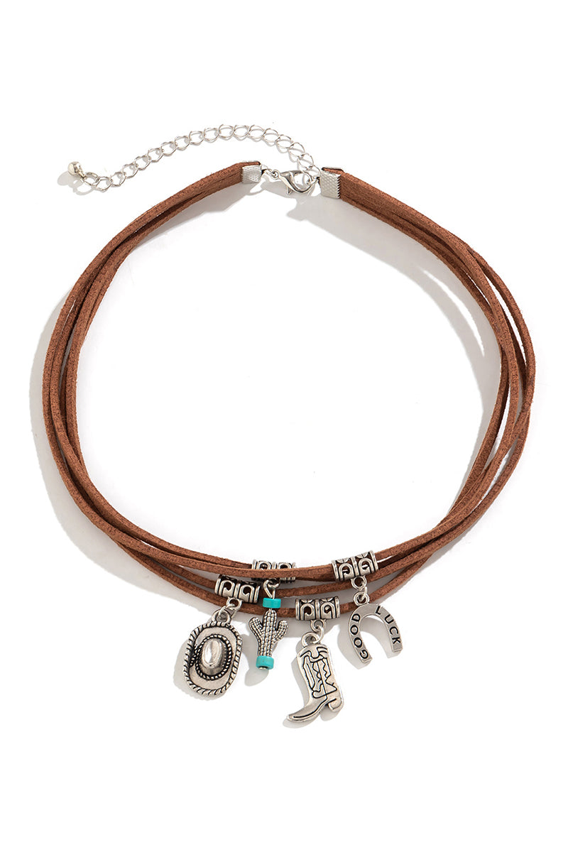 Western Charm Pendant Necklace
