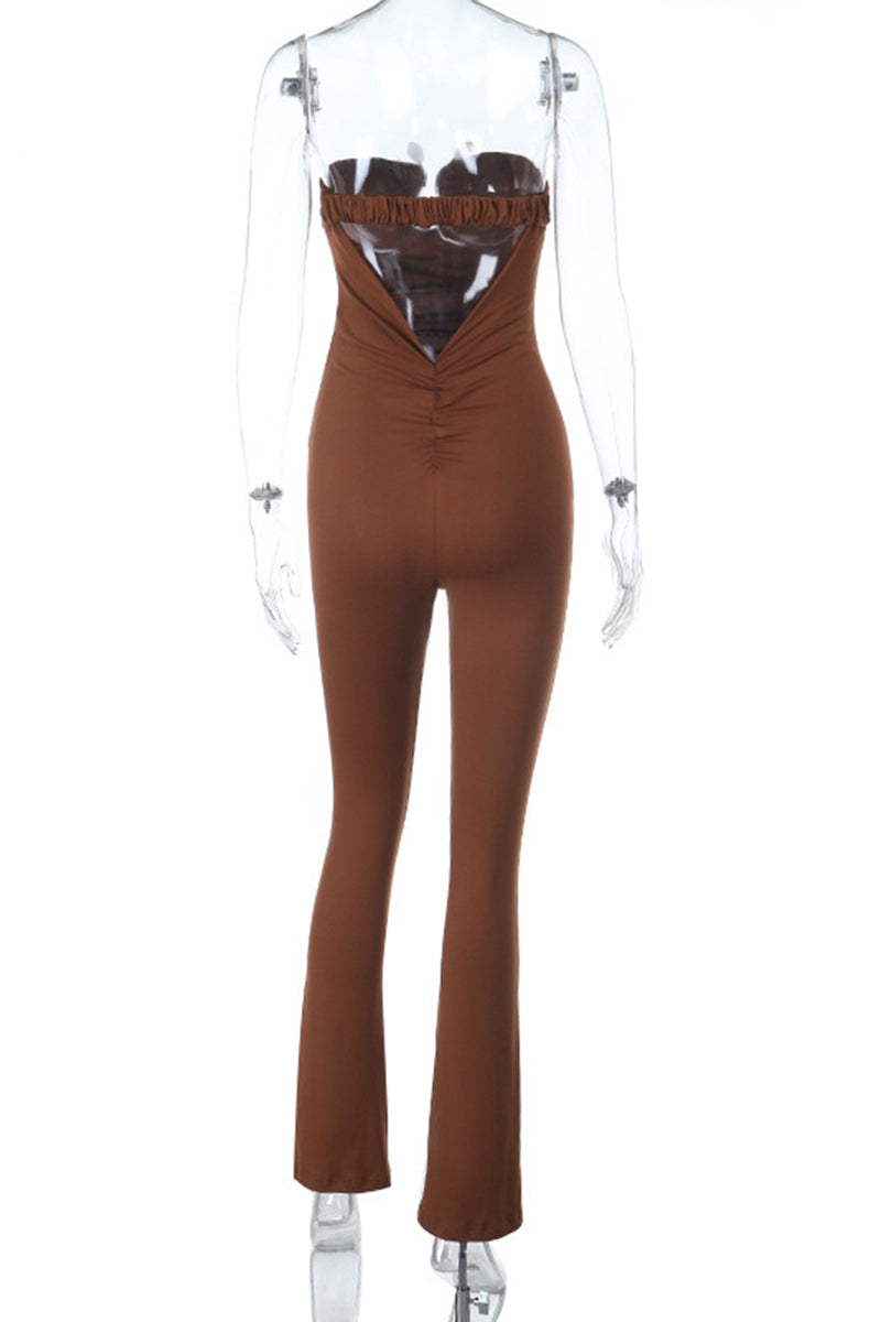 Strapless Bodycon Jumpsuit