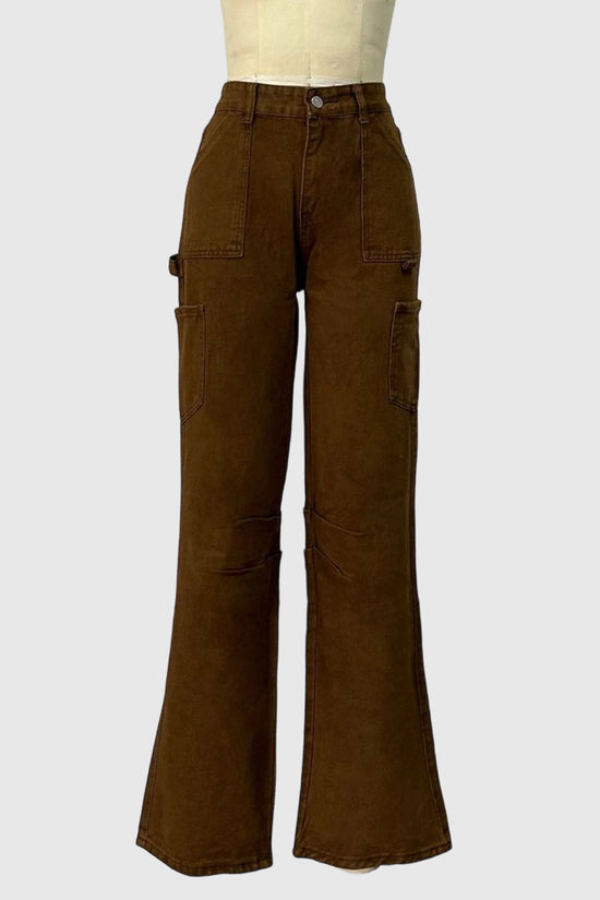 Classic High-Waist Straight Jeans