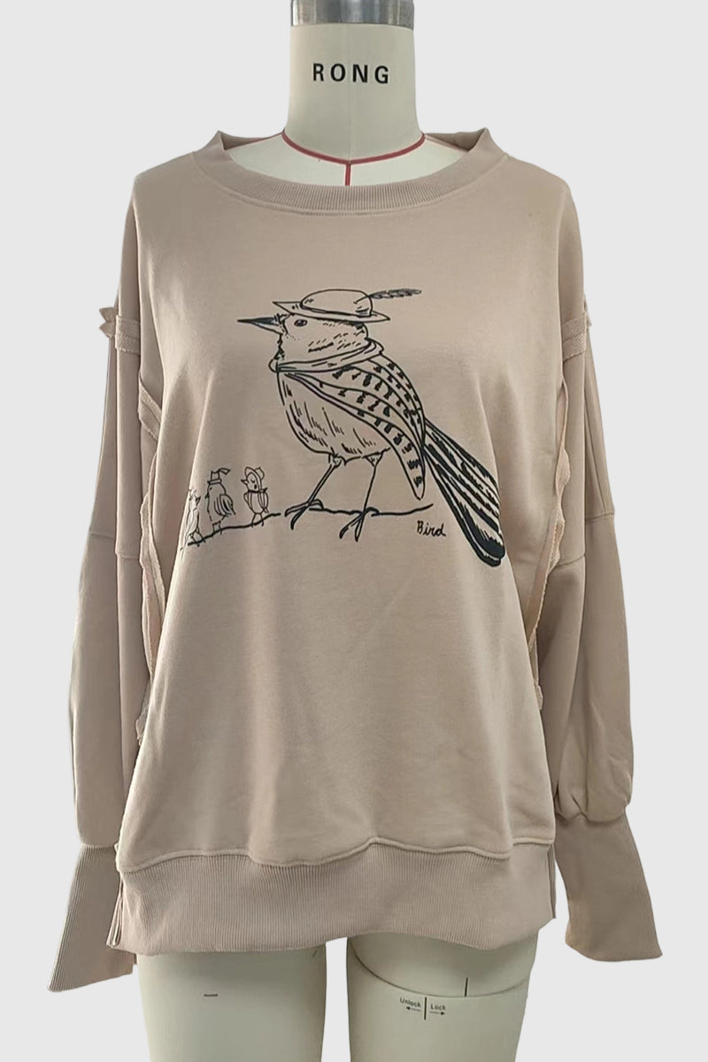 Graphic Cool Oversized Sweatshirt