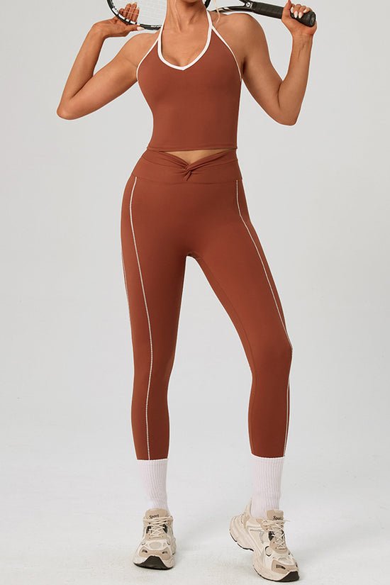 Halter Neck Sports Bra