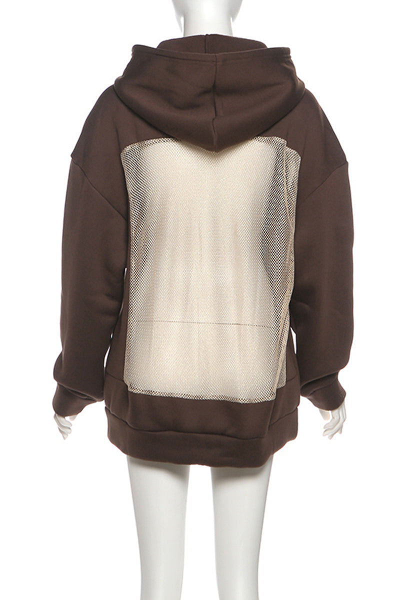 Casual Hooded Sweatshirt