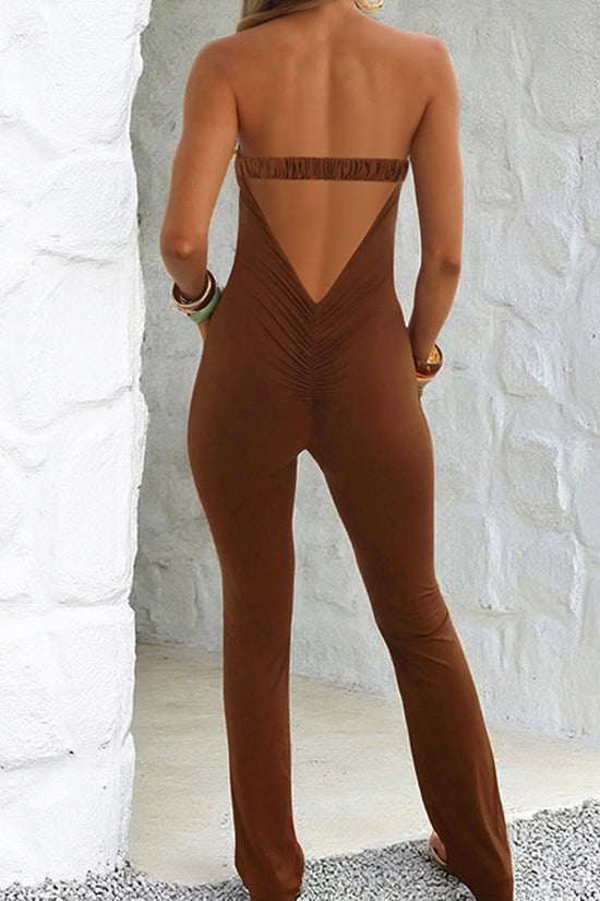 Strapless Bodycon Jumpsuit
