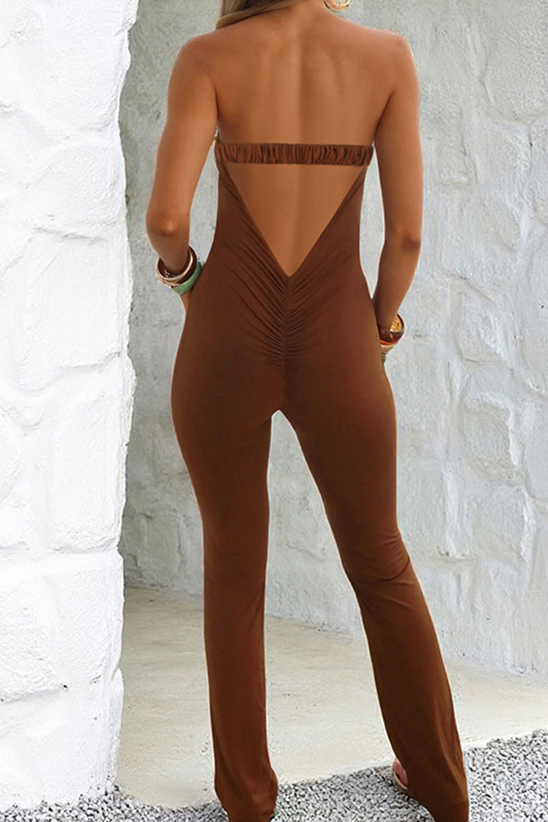 Strapless Bodycon Jumpsuit