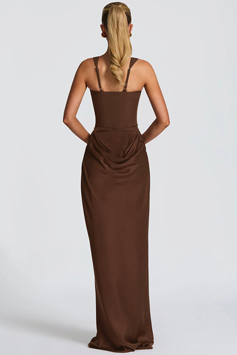 Elegant Sleeveless Maxi Dress