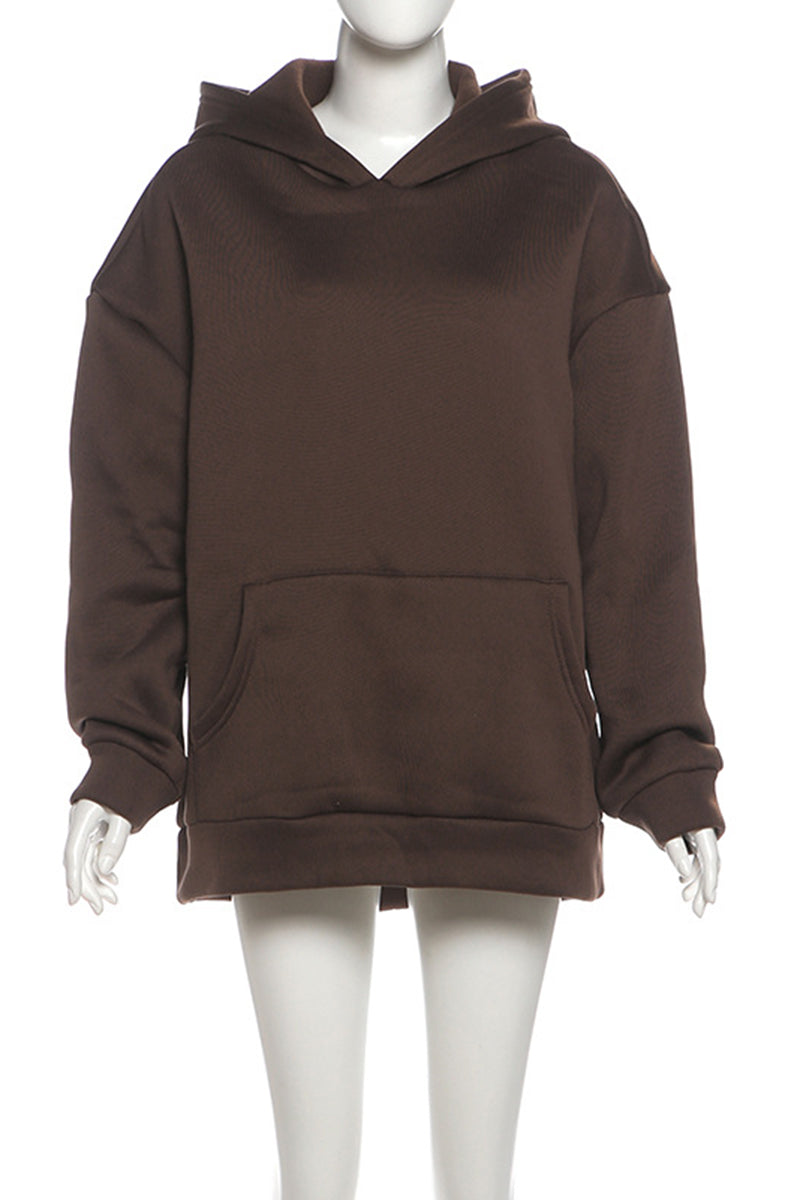Casual Hooded Sweatshirt