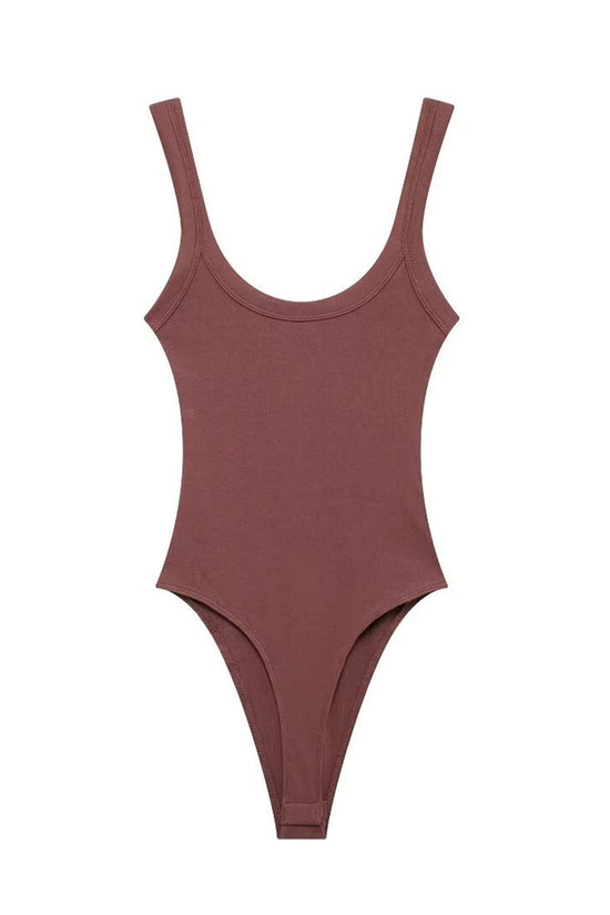 Sleek Sleeveless Bodysuit