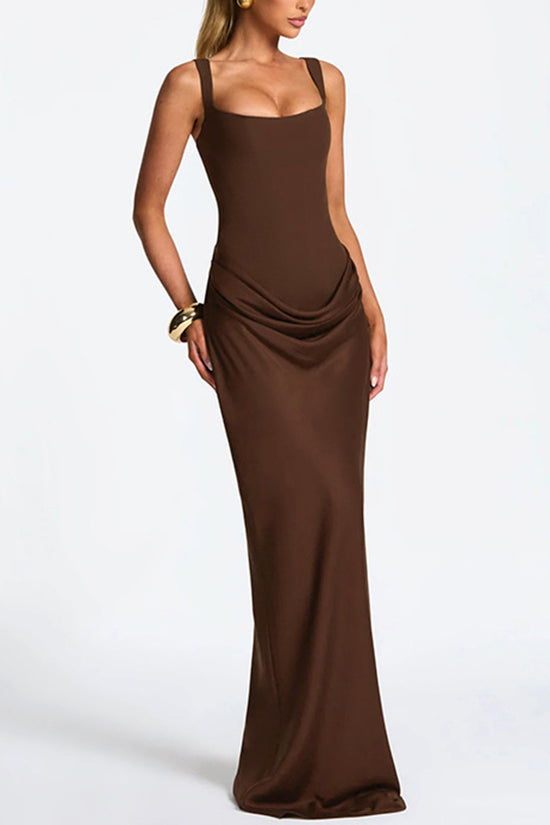 Elegant Sleeveless Maxi Dress