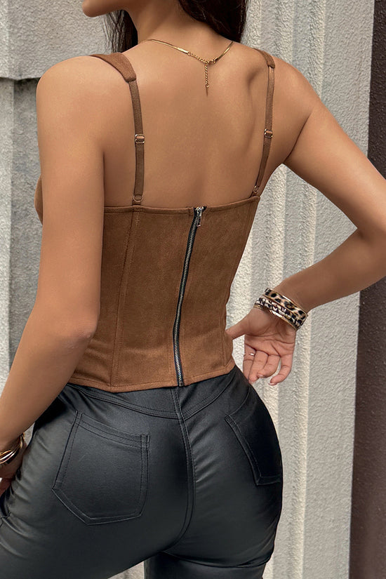 Stylish Sleeveless Bodycon Top