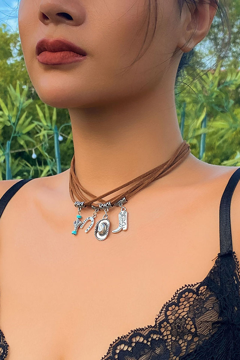 Western Charm Pendant Necklace