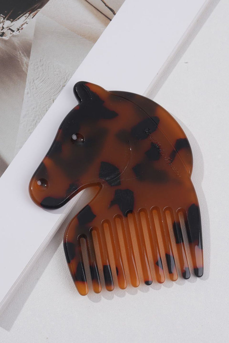 Unique Horse-Shaped Hair Comb