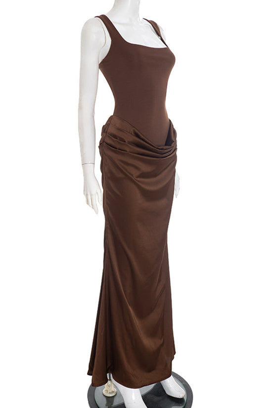 Elegant Sleeveless Maxi Dress
