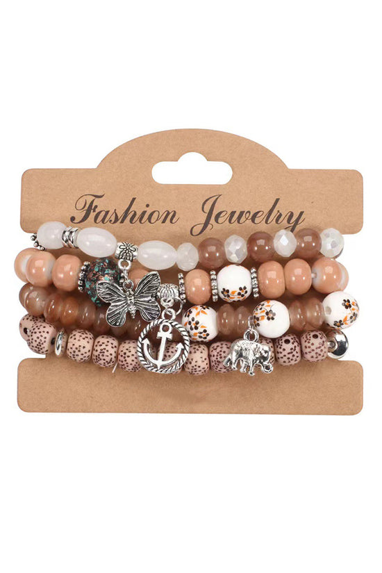 Multilayer Charm Bracelet
