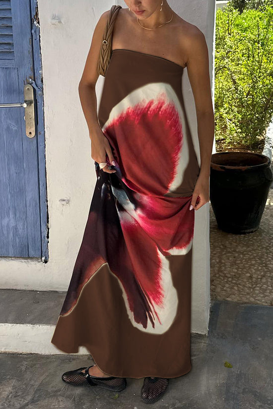 Maxi Floral Sleeveless Dress