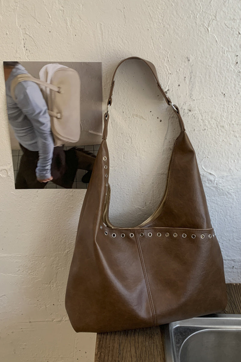 Chic Studded Shoulder Bag
