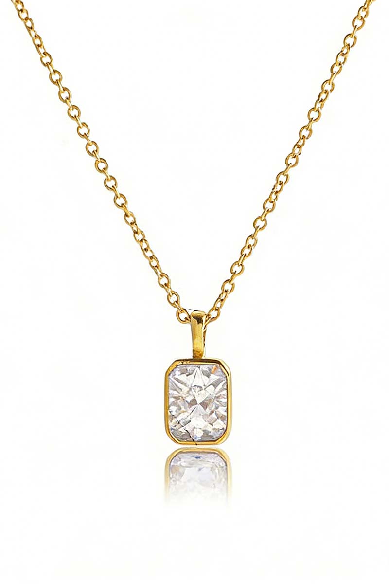 Heart Pendant Necklace with Extender Chain