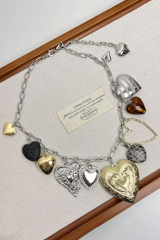 Multicolor Bead Chain Necklace