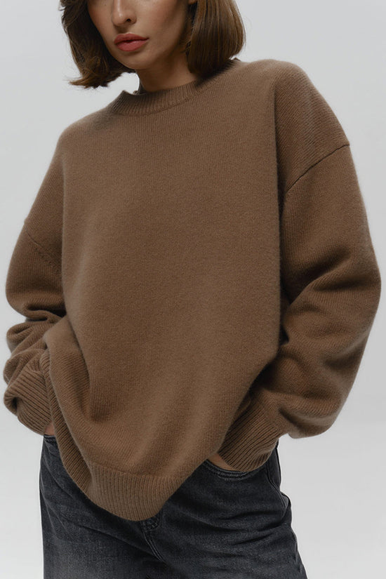 Classic Crewneck Pullover Sweater