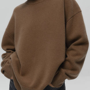 Classic Crewneck Pullover Sweater