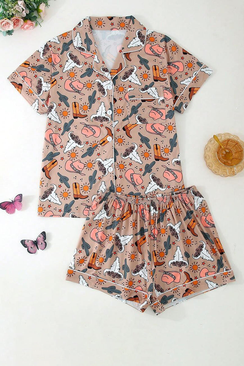 Western Themed Loungewear Set
