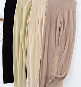 High-Waist Sleek Casual Pants
