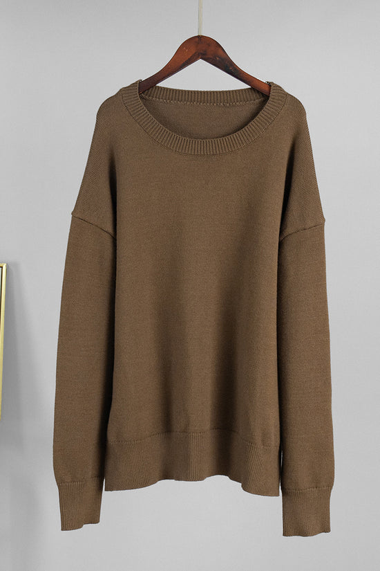 Classic Crewneck Pullover Sweater