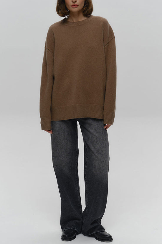Classic Crewneck Pullover Sweater